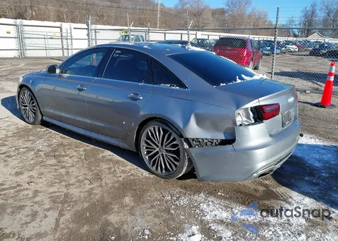 2016 Audi A6 2.0T Premium Plus из США, поврежденный, VIN WAUGFAFC5GN084072